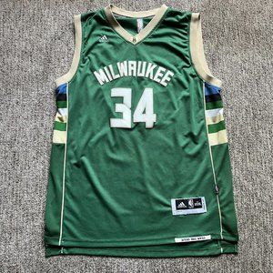 Giannis Antetokounmpo Milwaukee Bucks Adidas Icon Swingman Jersey 60 Men's 3XL